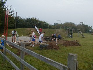 Removing topsoil 2