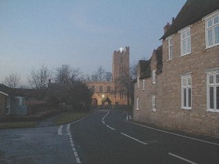 Church and cross